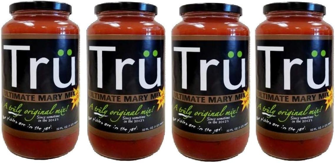 Tru Pickles 4Piece Ultimate Mary Mix, 32 oz