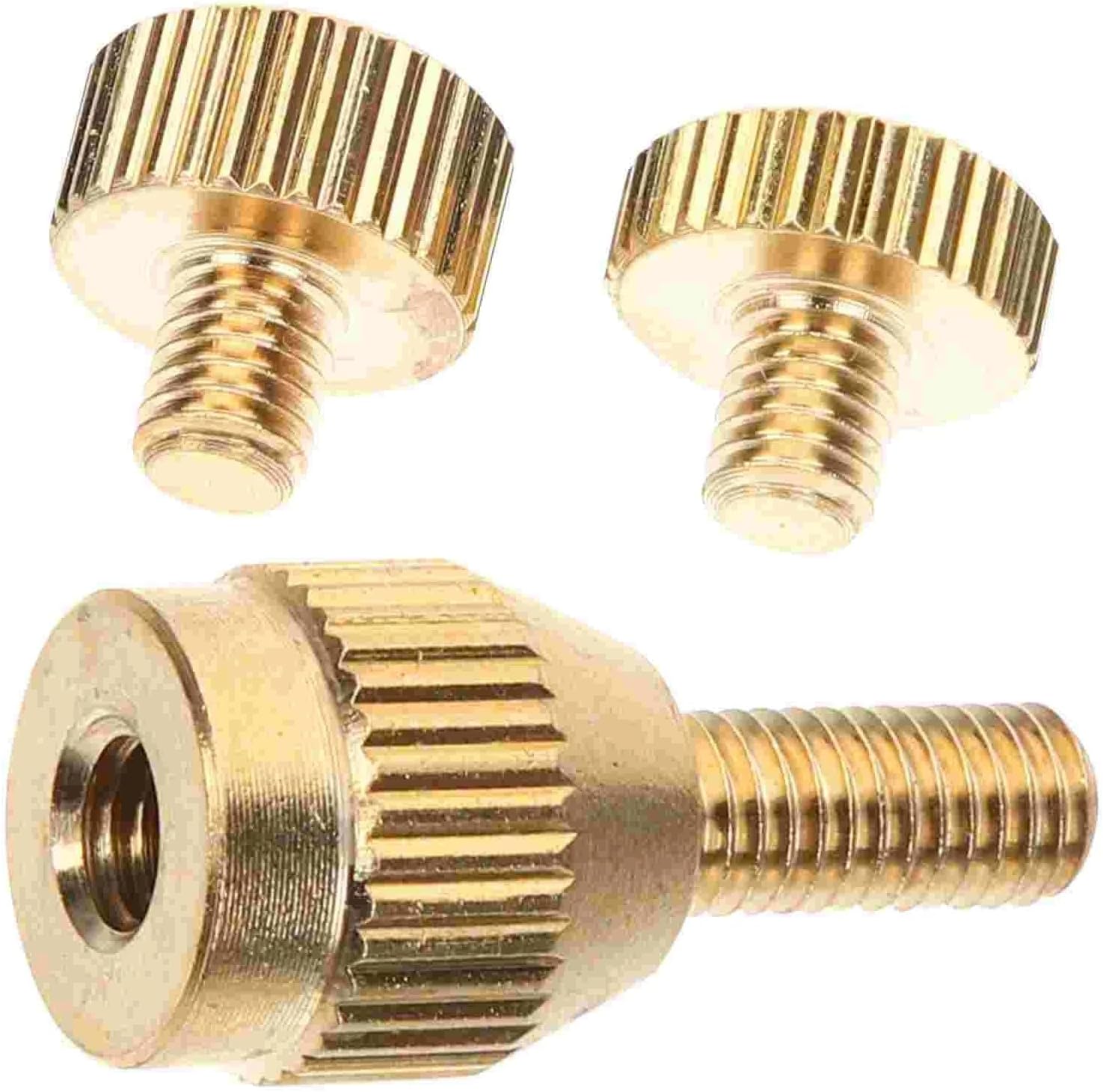 Clarinet Screws 5Pcs Metal Saxophone Neck Screw Professional Musical Instrument Accessory Part Adjustable for Saxophone Clarinet Fixing Parts