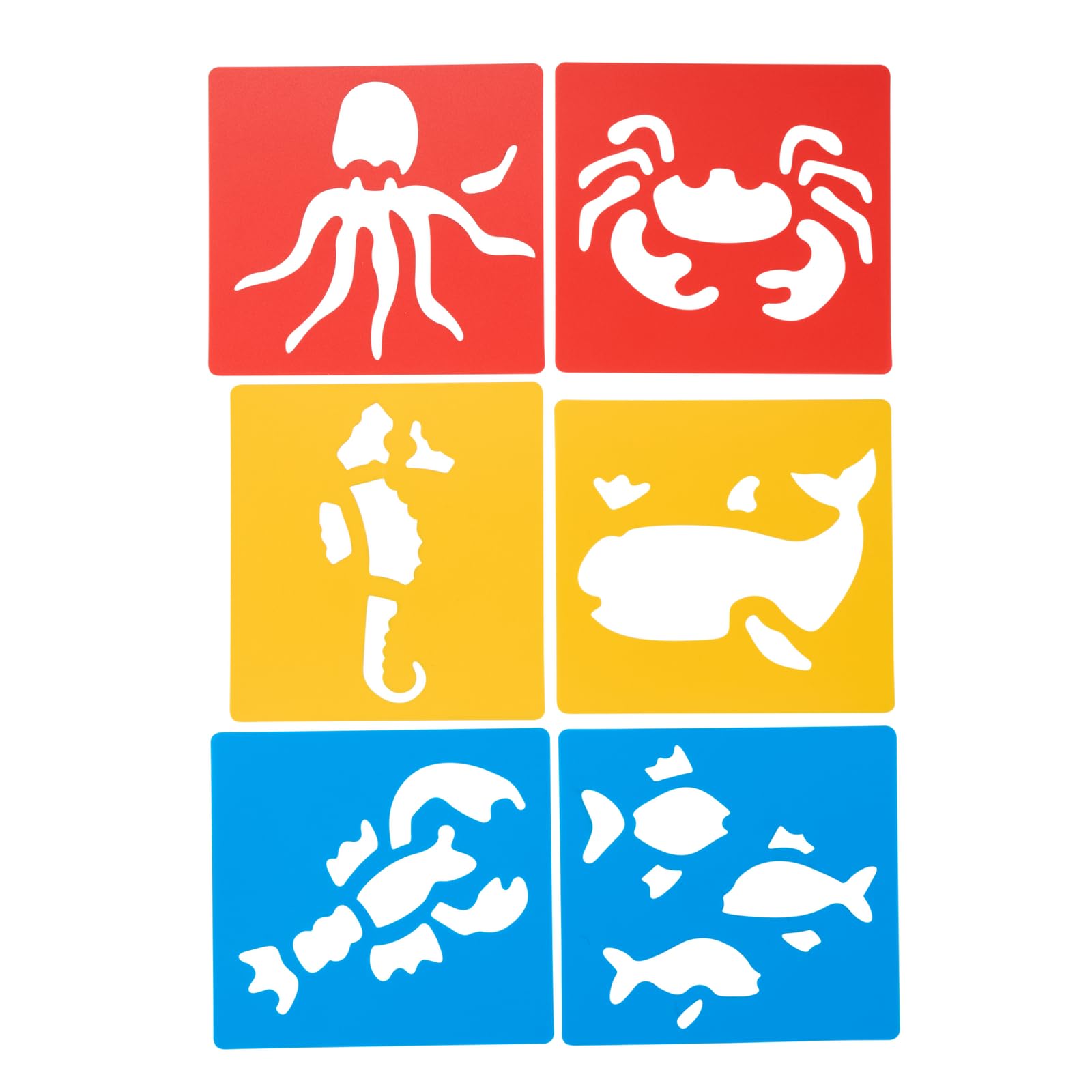 Animal Stencils for Kids - 12 Shapes FREE SHIPPING -9 Animal Stencils for Kids - 12 Shapes FREE SHIPPING -9
