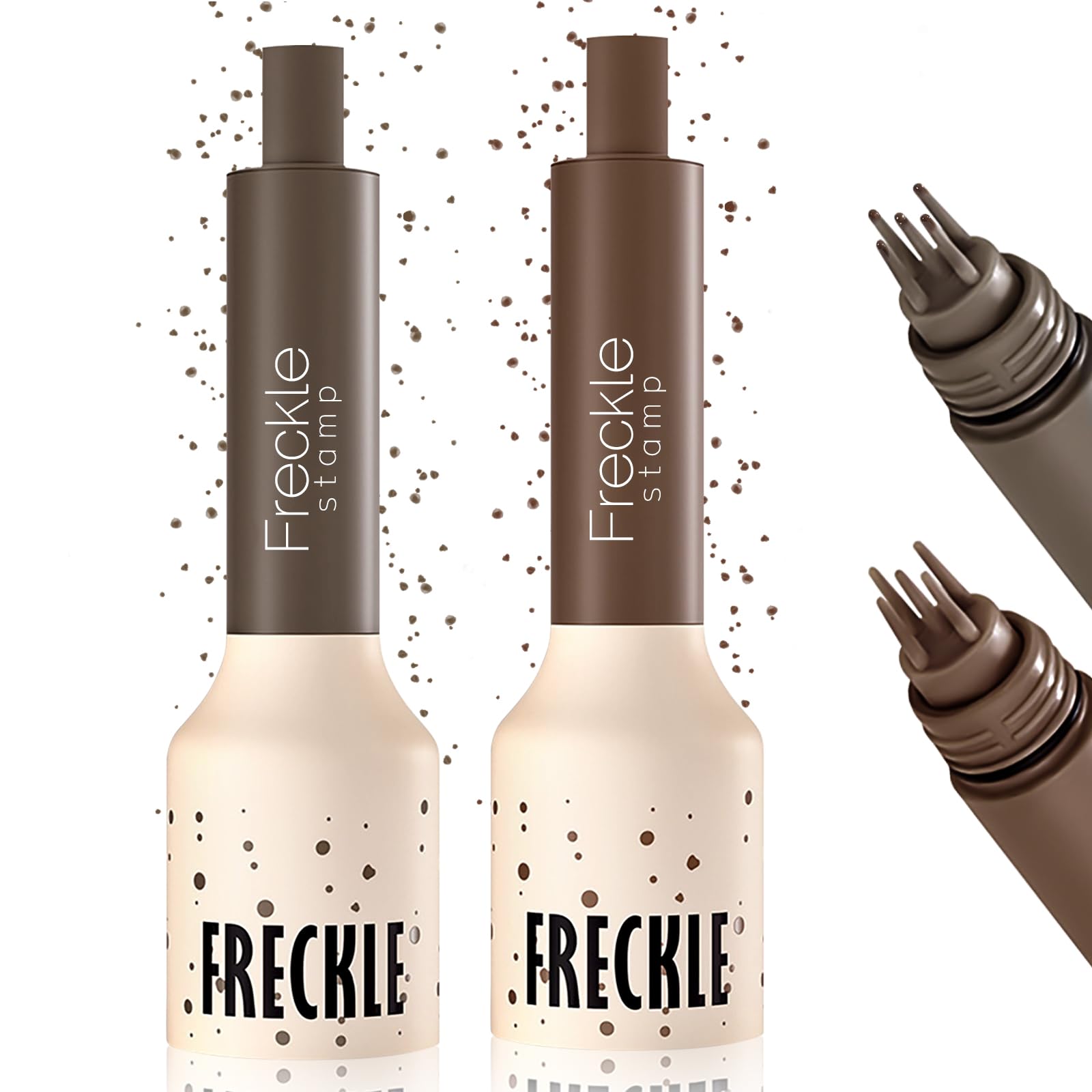 Noerrors 2pcs Freckle Stamp Pen