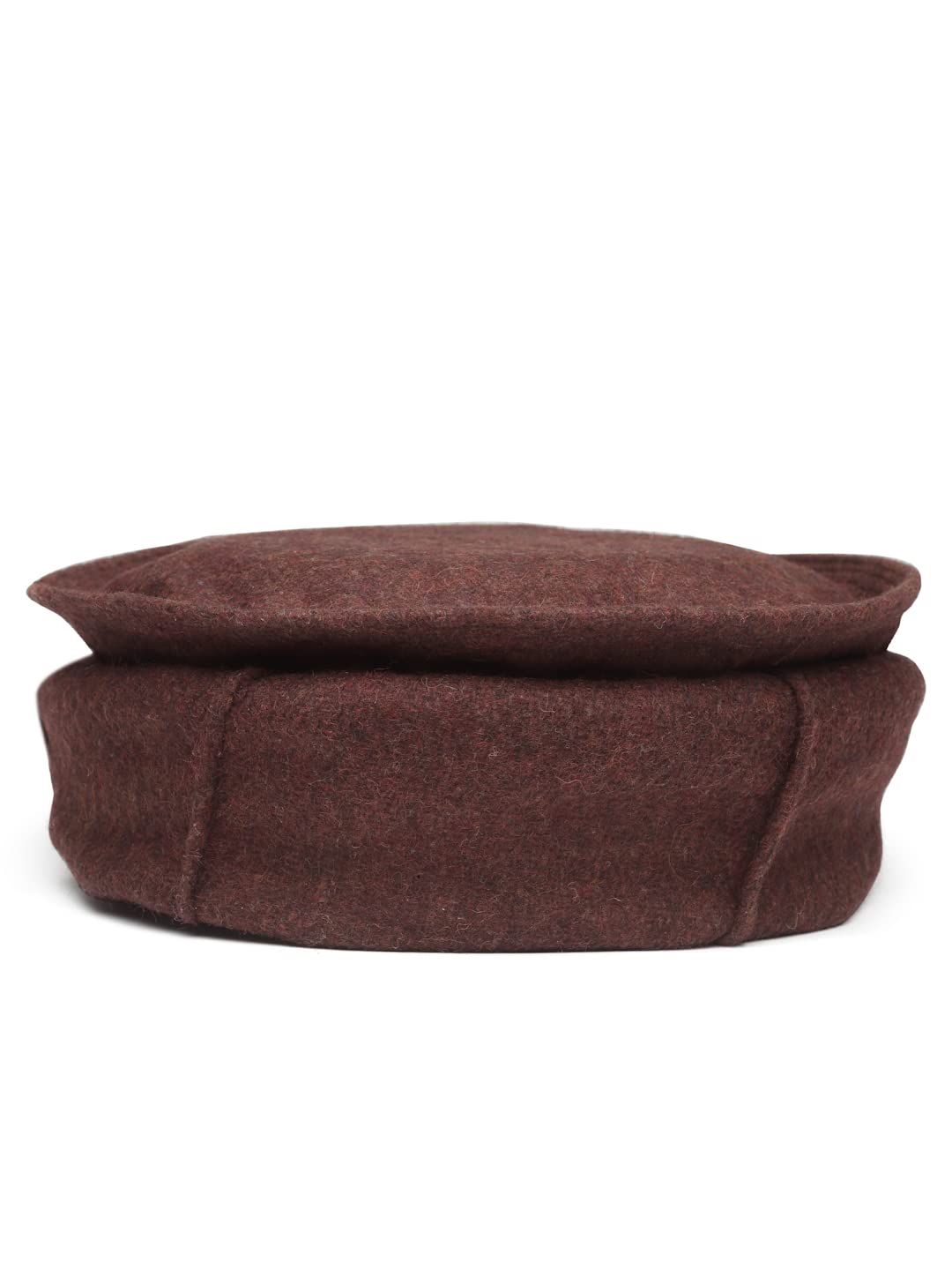 Vastraa FusionUnisex Woolen Pakol/Afghani Cap (VASTRAATS2411D) Wine