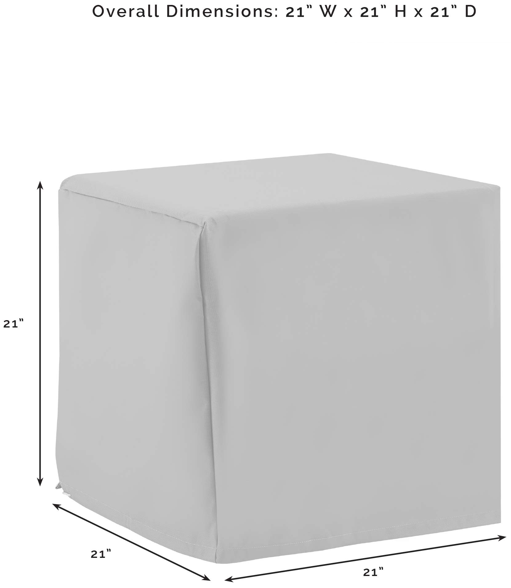 Crosley Außen-Möbelbezüge-Set – 4-teilig Für 2 Stühle, 1 Sofa, 1 Tisch | Verstärktes Vinyl, Hellbraun