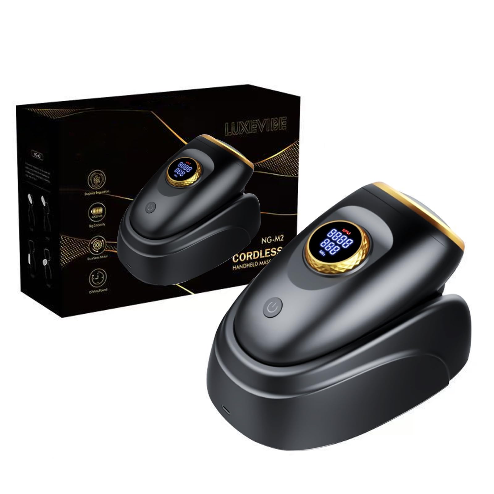 Professionelles Haarschnitt-Massagegerät/Schnurloses Handmassagegerät, Vibration