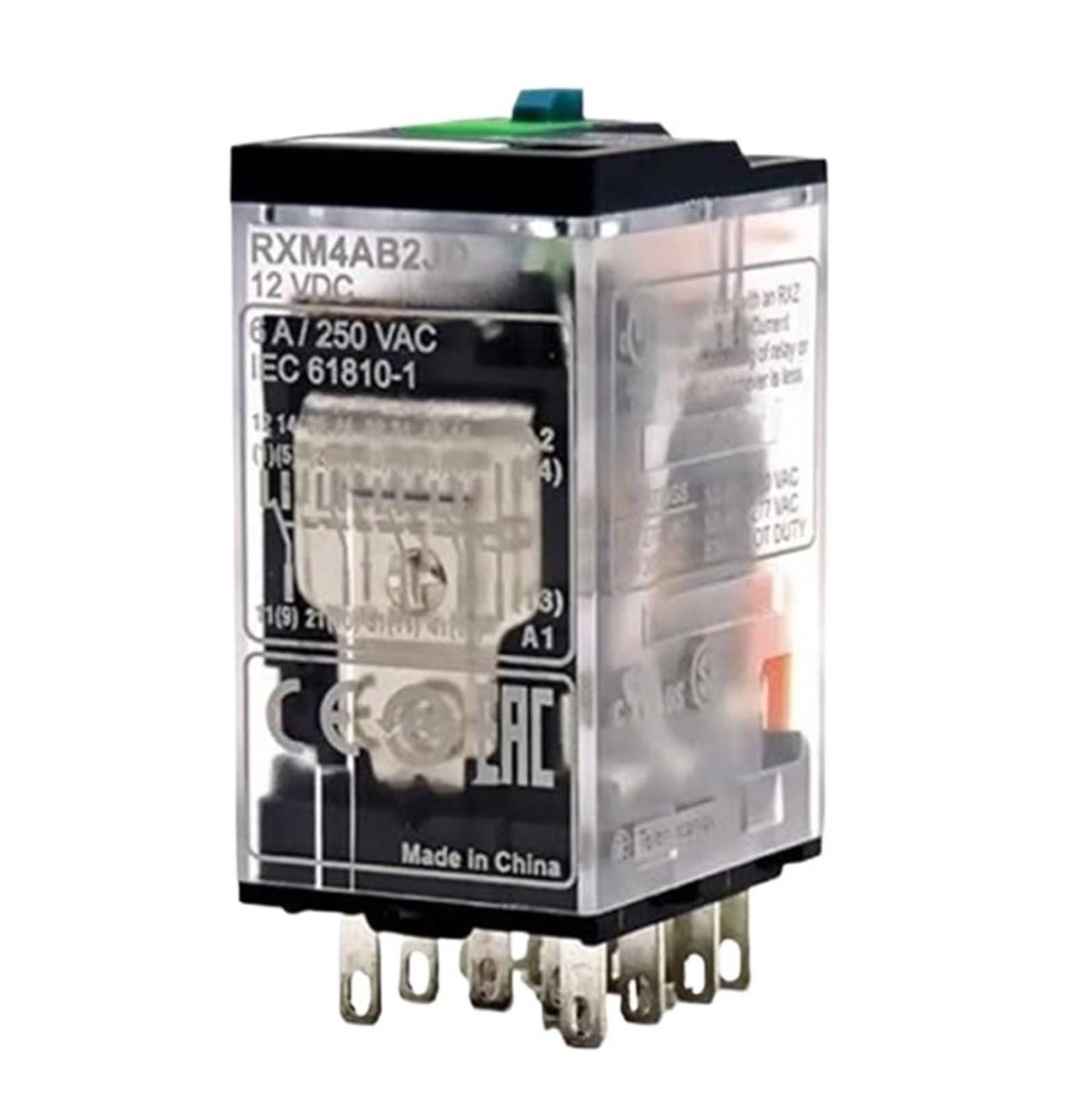 Relais électrique RXM4AB2JD RXM4AB1BD automatisme industriel lot de 10