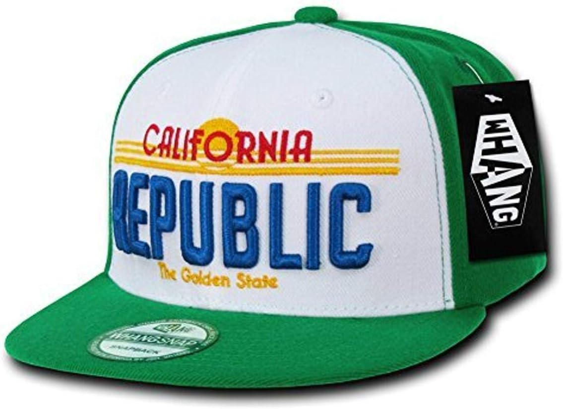 California Republic Plate Design Snapbacks