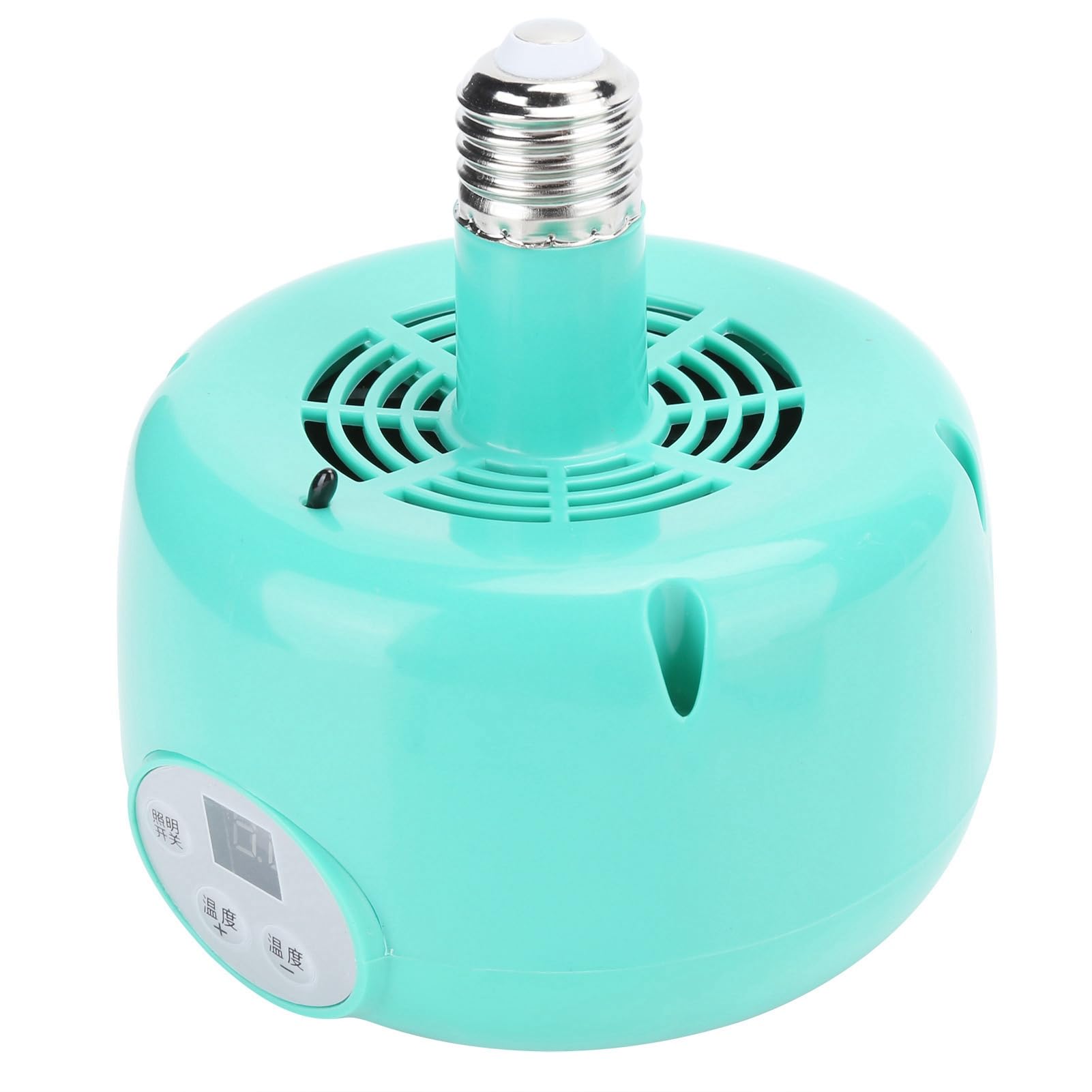 Lámpara de Calor para Ganado, 220V E27 Control Inteligente de Temperatura Calentador de Criadora de Pollitos Termostato de Cultivo Portátil para Reptiles Pato Perro