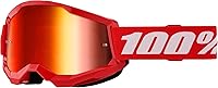 Vista 24 de 100% STRATA 2 Goggles – Gafas deportivas para motocross y ciclismo de montaña – Gafas para ciclistas – Gafas de motocross para hombre
