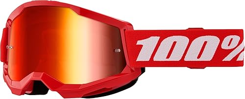 Miniatura 30 de 100% STRATA 2 Goggles – Gafas deportivas para motocross y ciclismo de montaña – Gafas para ciclistas – Gafas de motocross para hombre