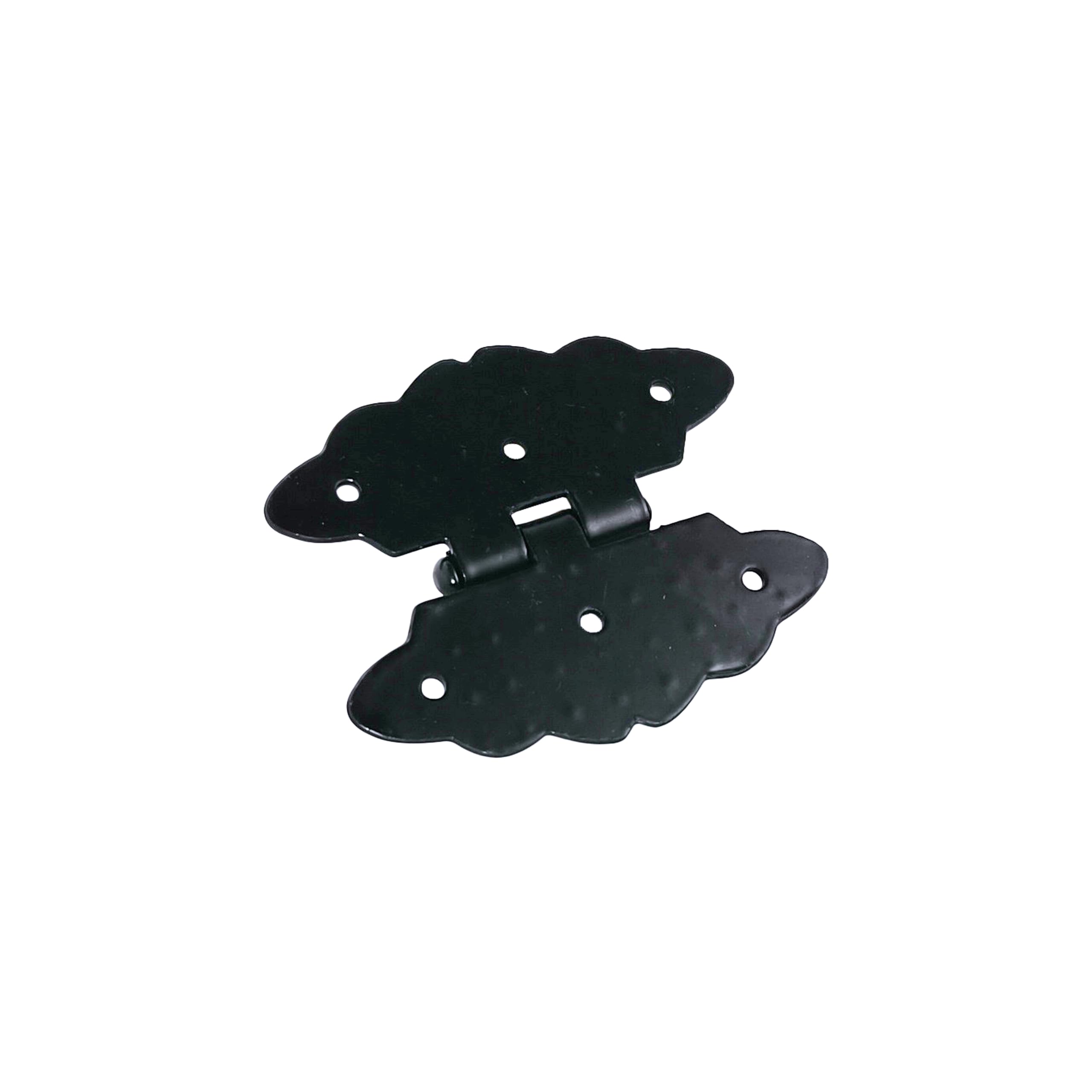 BISAGRAS NEGRAS de mariposa | Acabado en forja | 80x65mm (12)