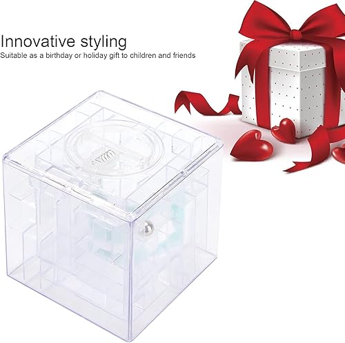 Miniatura 7 de Caja de rompecabezas de laberinto de dinero, caja de regalo de dinero, divertido rompecabezas de laberinto, juegos para niños y adultos, cumpleaños