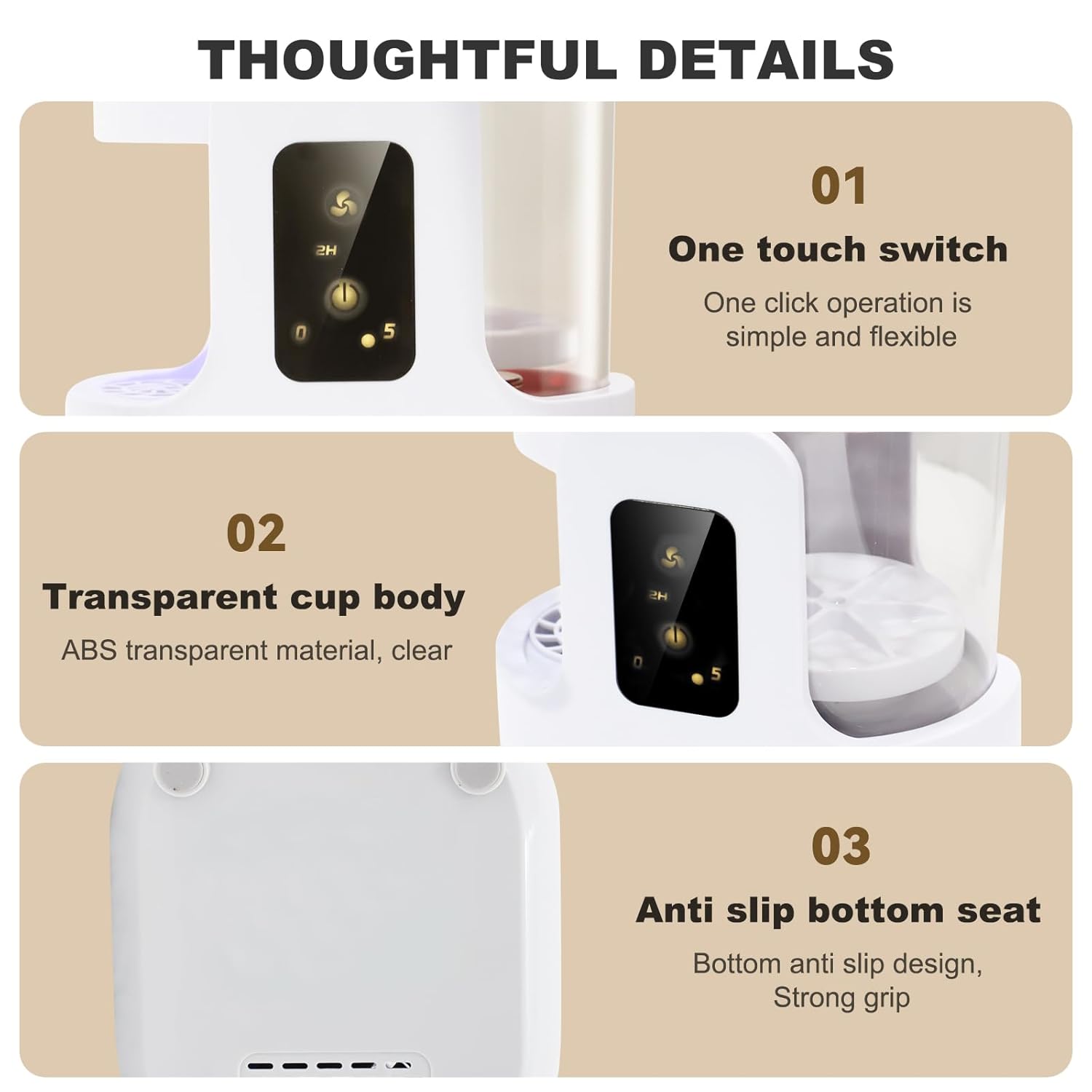 2026 Upgraded 3-in-1 Electric Makeup Brush Cleaner & Dryer, Automatic Deep Cleaning Brush Washer Machine for All Sizes, USB-Powered Portable Cosmetic Brush Cleaner for Foundation, Blush & Sponges