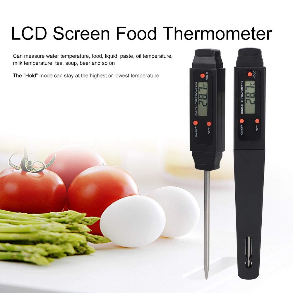 XINGYU Cyfrowa sonda LCD termometr do gotowania natychmiastowy odczyt temperatury do kuchni żywności mięso