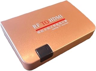 RF to HDMIアダプター コンバータ アナログテレビ/プロジェクター/古いレトロゲーム機に最適 (付属品:アンテナプラグ、F型コネクタ、USBケーブル) [432631]