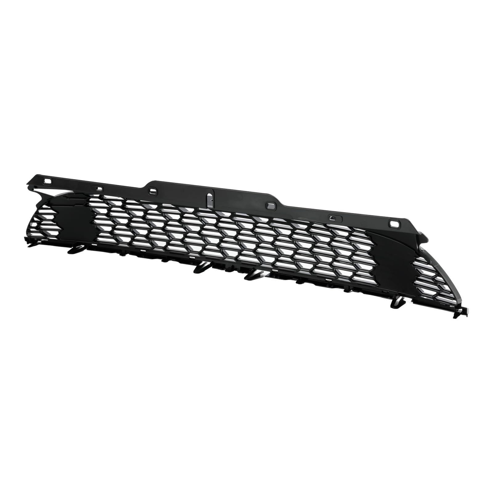 Griglia paraurti anteriore Gloss Black Front Bumper Grill Grille Fit for Mini R55 R56 R57 R58 R59 Cooper S & for JCW (No Logo)