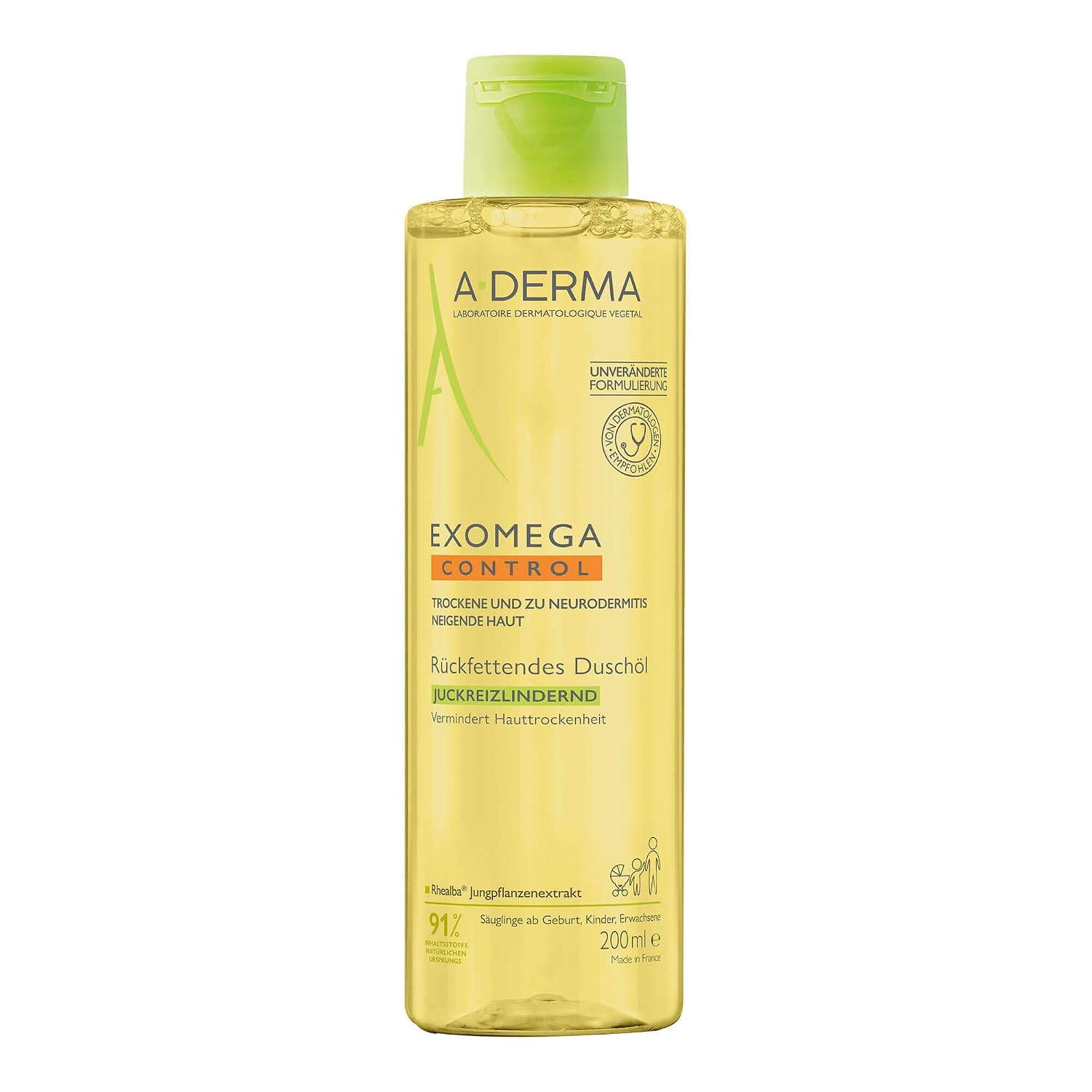 A-Derma Exomega Control Shower Oil 200ml