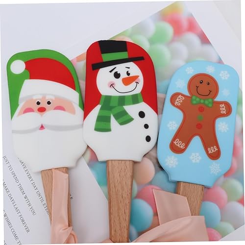 Miniatura 6 de NOLITOY 6 Pcs Cake Spatula for Bakery Pastry Spatulas Butter Scraper for Restaurant Espatulas De Reposteria Kitchen Scraper Bread Tools Silicon