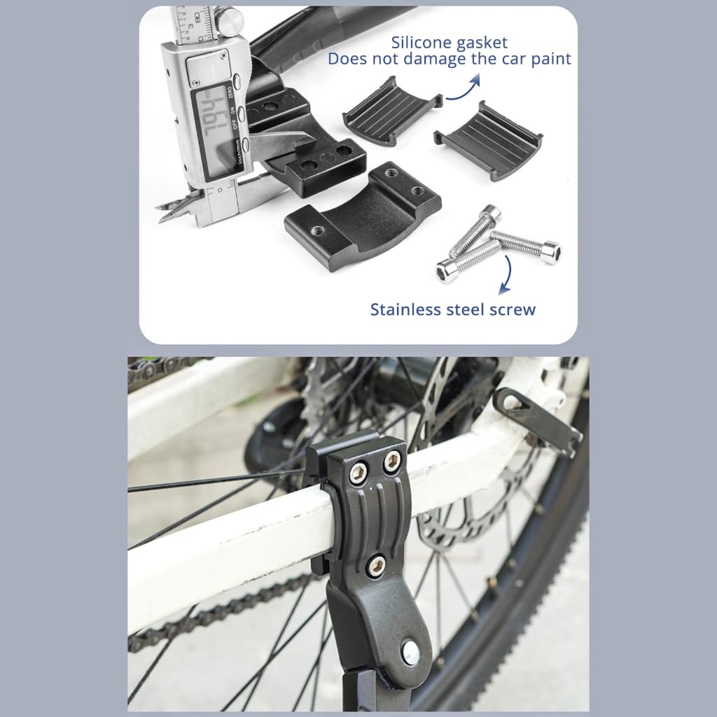 Béquille réglable pour vélo de route côté arrière support de stationnement accessoires vélo