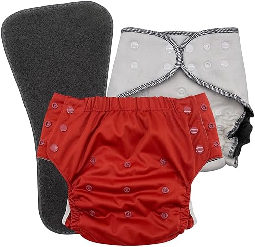 Miniatura 17 de Calzoncillos protectores para niños con necesidades especiales: juego de pañales de tela nocturna para incontinencia y enuresis de la cama, edad de