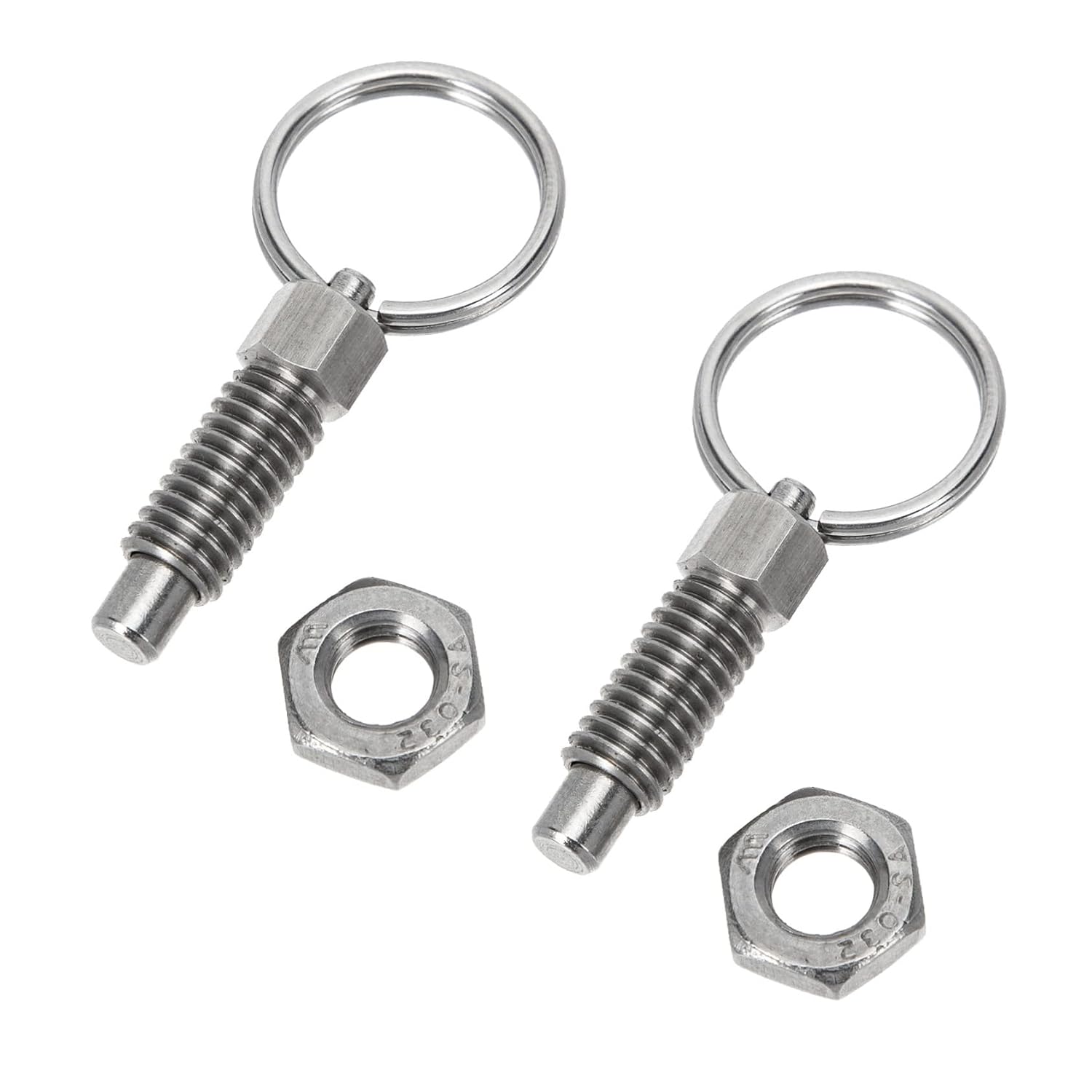 Angoily 2pcs Pull Design Indexing Plunger for Industrial Equipment Automotive and Electrical Appliances Portable and Easy to Use
