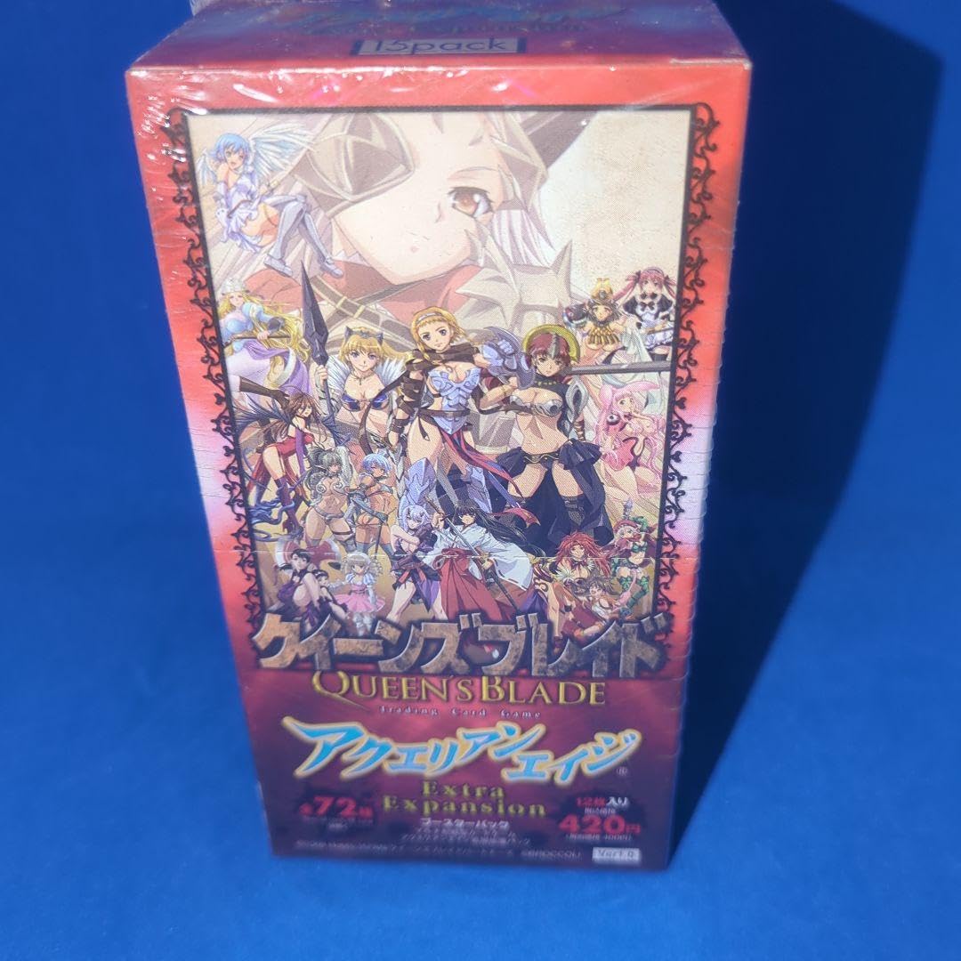 クイーンズブレイド　アクエリアンエイジ　ボックス　未開封　シュリンク付き アクエリアンエイジクイーンズブレイド新品未開封1boxシュリンク付き