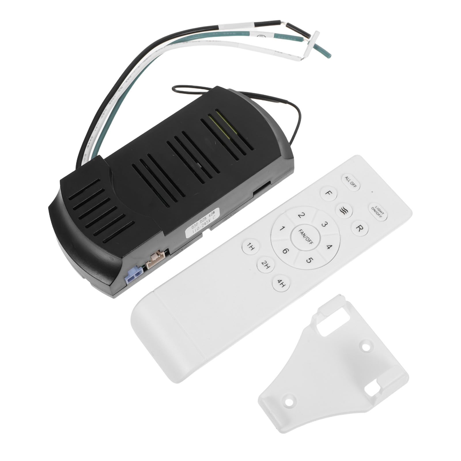 Kit de control remoto para ventilador de techo y luz con módulo receptor de alta frecuencia