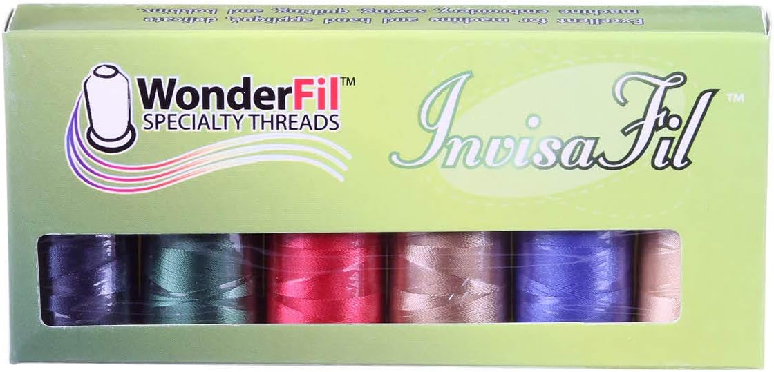 Invisafil Thread Mini-Packs (B003 Rainbow)