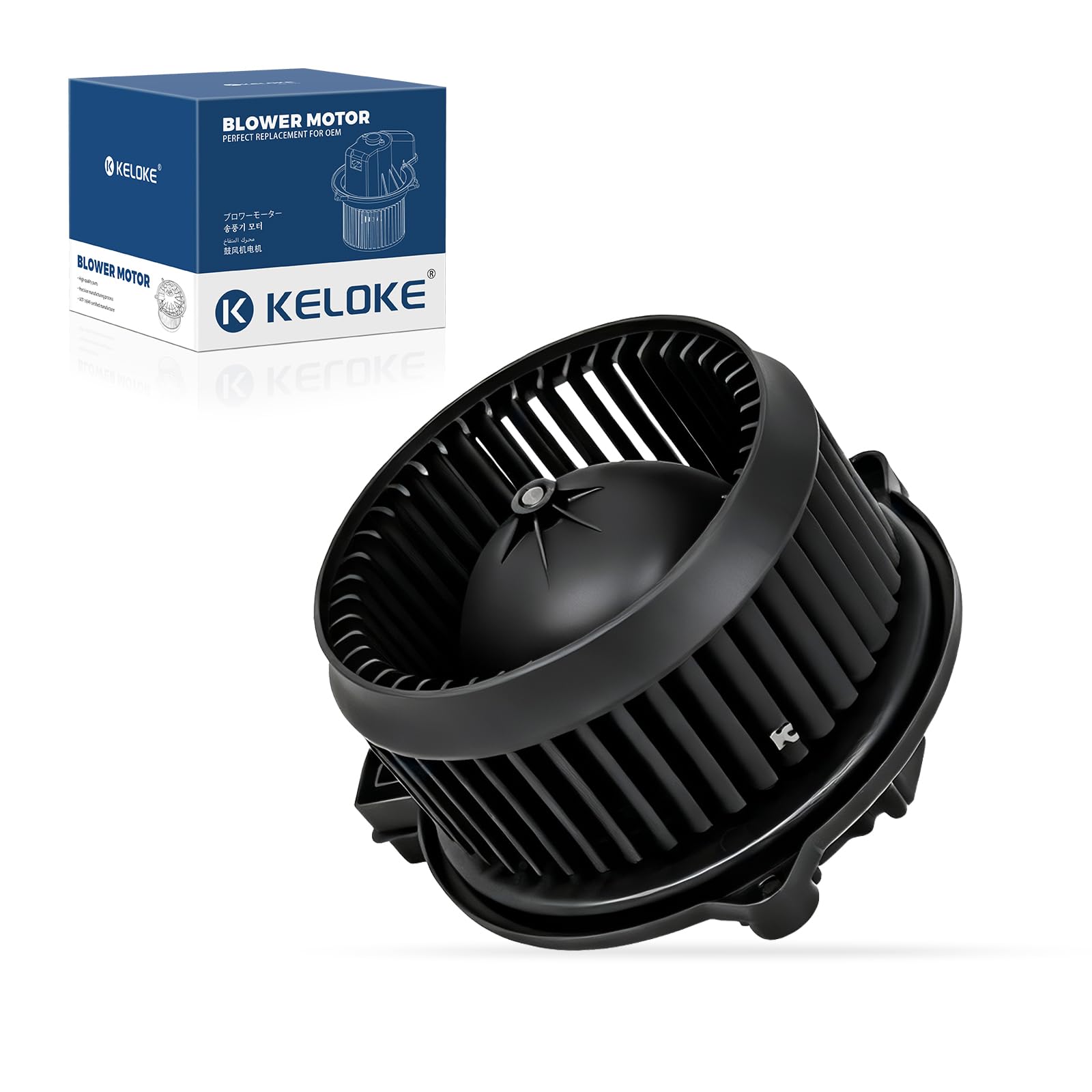 KELOKE Front HVAC Heater Blower Motor Fan Compatible with Honda