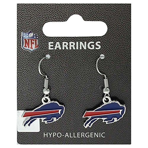 Image of aminco NFL womens NFL Logo Dangler Earrings