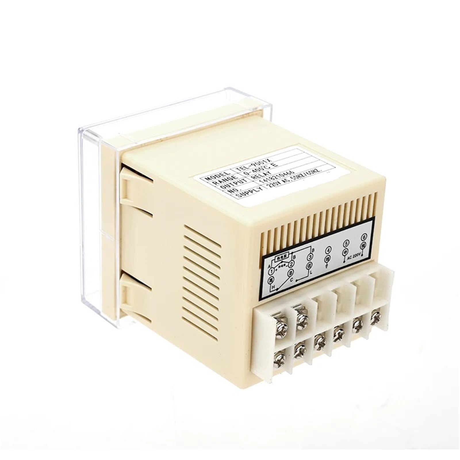 TED-2001 TEL72-9001X Regolatore di temperatura Tipo K Tipo E Termostato puntatore digitale 400 Celsius 220VAC 72x72mm(TEL-9001X Type E)