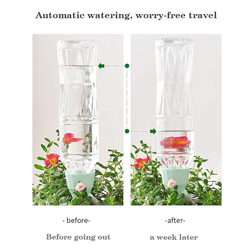 Miniatura 3 de ARTEM Picos de riego de plantas automáticas, dispositivos de riego automático para plantas de vacaciones, sistema de agua con válvula de control