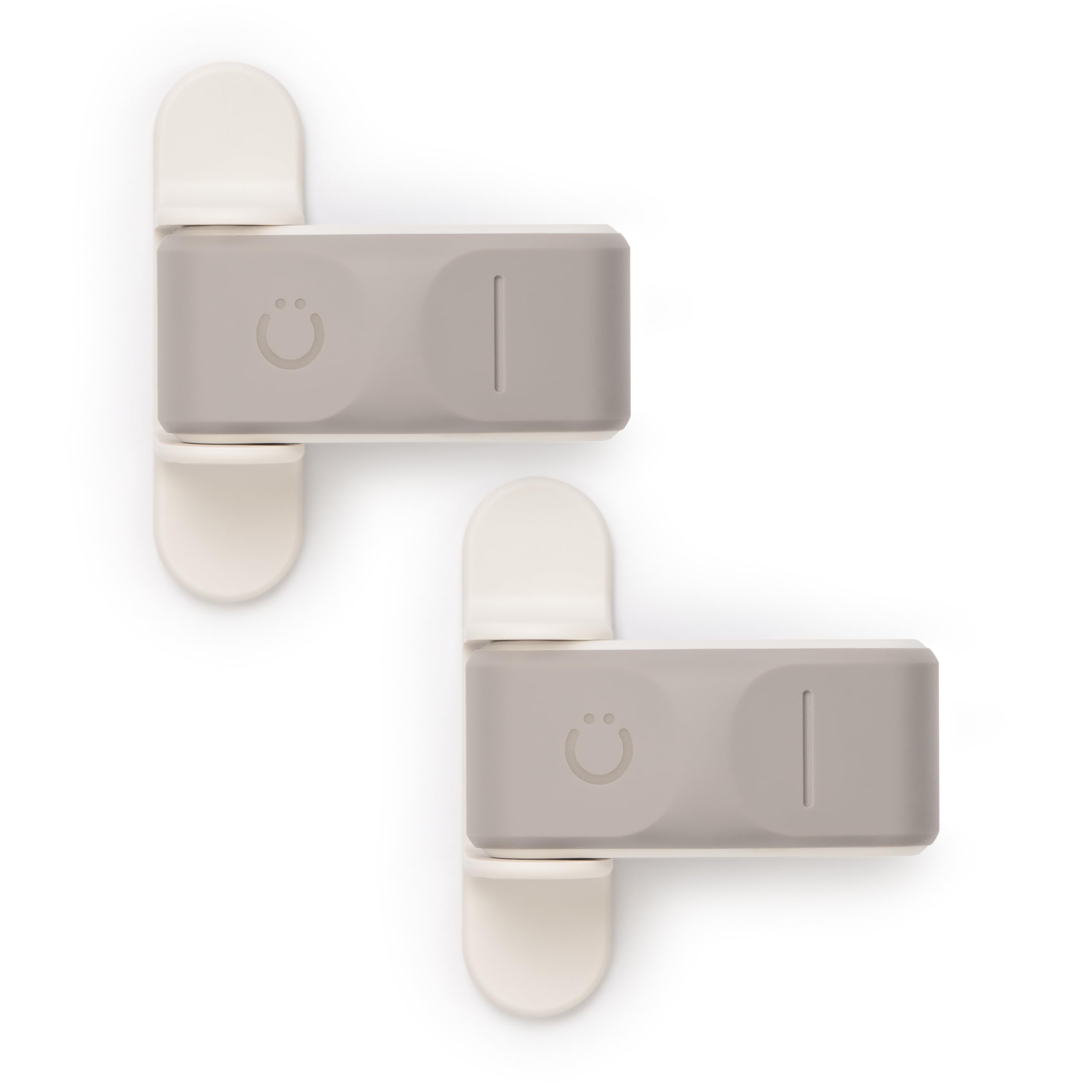 Ubbi Door Pinch Guards, 2-Pack, Taupe