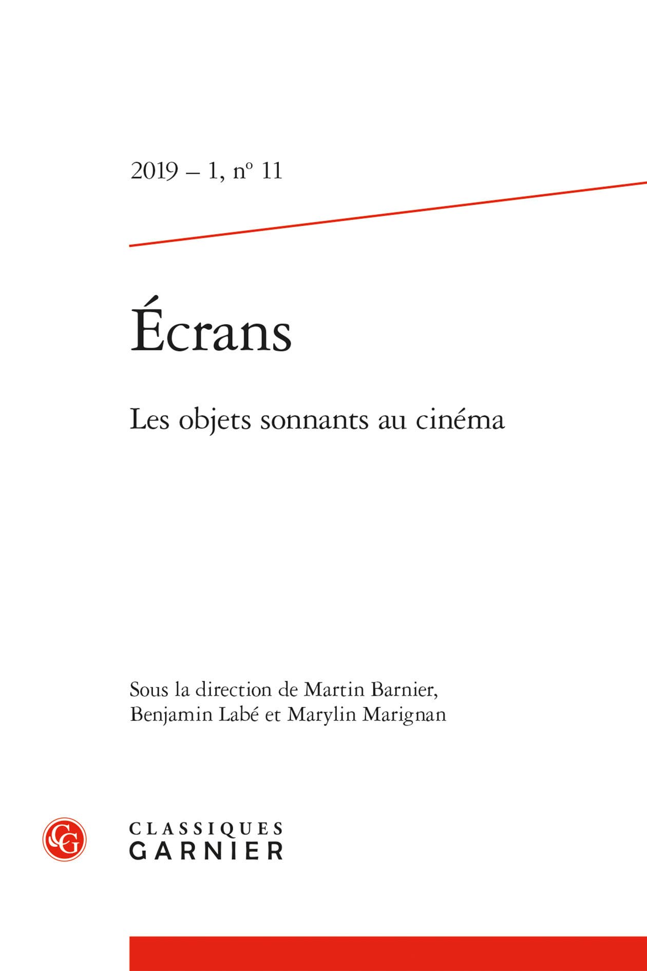 Ecrans: Les Objets Sonnants Au Cinema