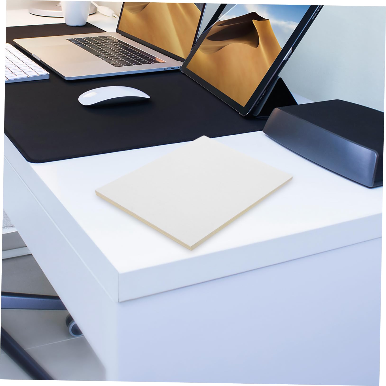 Garneck 150 Pezzi Etichette Adesive per Etichette Stampabili Aziendali per Inventario per Indirizzi Adesivo Forte Carta Opaca Bianca Spessa