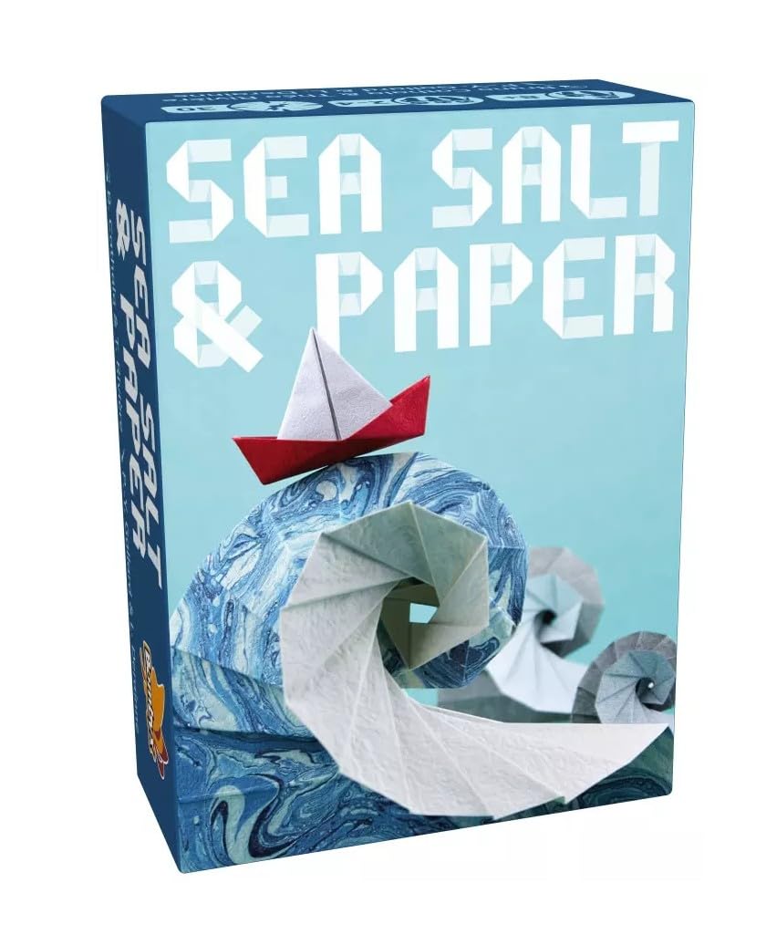 Zestaw kart Sea Salt & Paper z dodatkowym rozszerzeniem pieprz i ekstra sól + 1 otwieracz do butelek Blumie - dla 2 do 4 graczy
