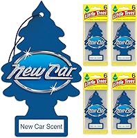 Vista 16 de Little Trees - Ambientador de árbol colgante que proporciona un aroma de larga duración para tu hogar o tu auto. Aroma Summer Linen, 24