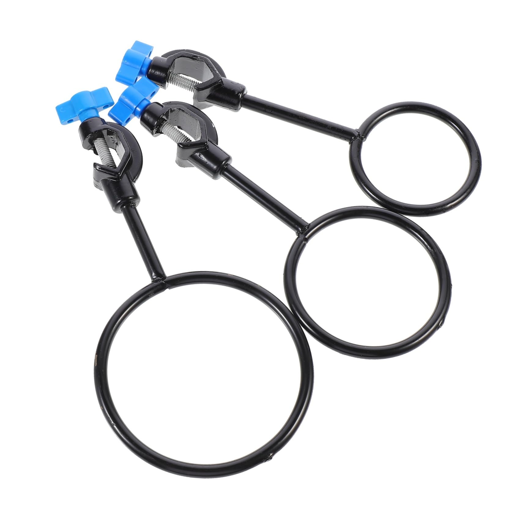 OUNONA 3pcs Lab Stand Lab Stand Clamp Iron Funnel Holder Laboratory Support Stand Clamps