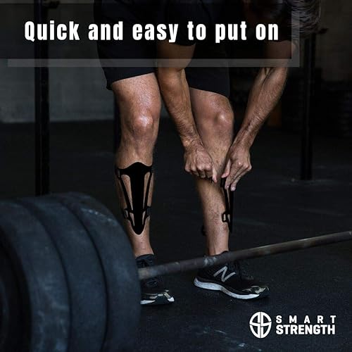 Miniatura 3 de Espinilleras de peso muerto, protector de espinilleras de salto de caja, mejor protección de entrenamiento para peso muerto, CrossFit, levantamiento