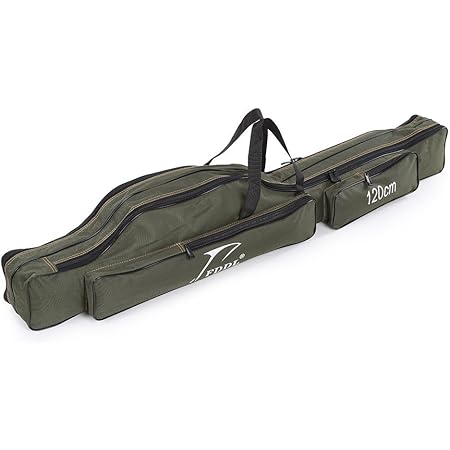 Amazon ロッドケース 釣りロッド 釣竿ケース フィッシングバッグ 肩掛け 大容量 釣り竿入れ 折畳 釣り竿入れ 1cm Sakuyo ロッドケース
