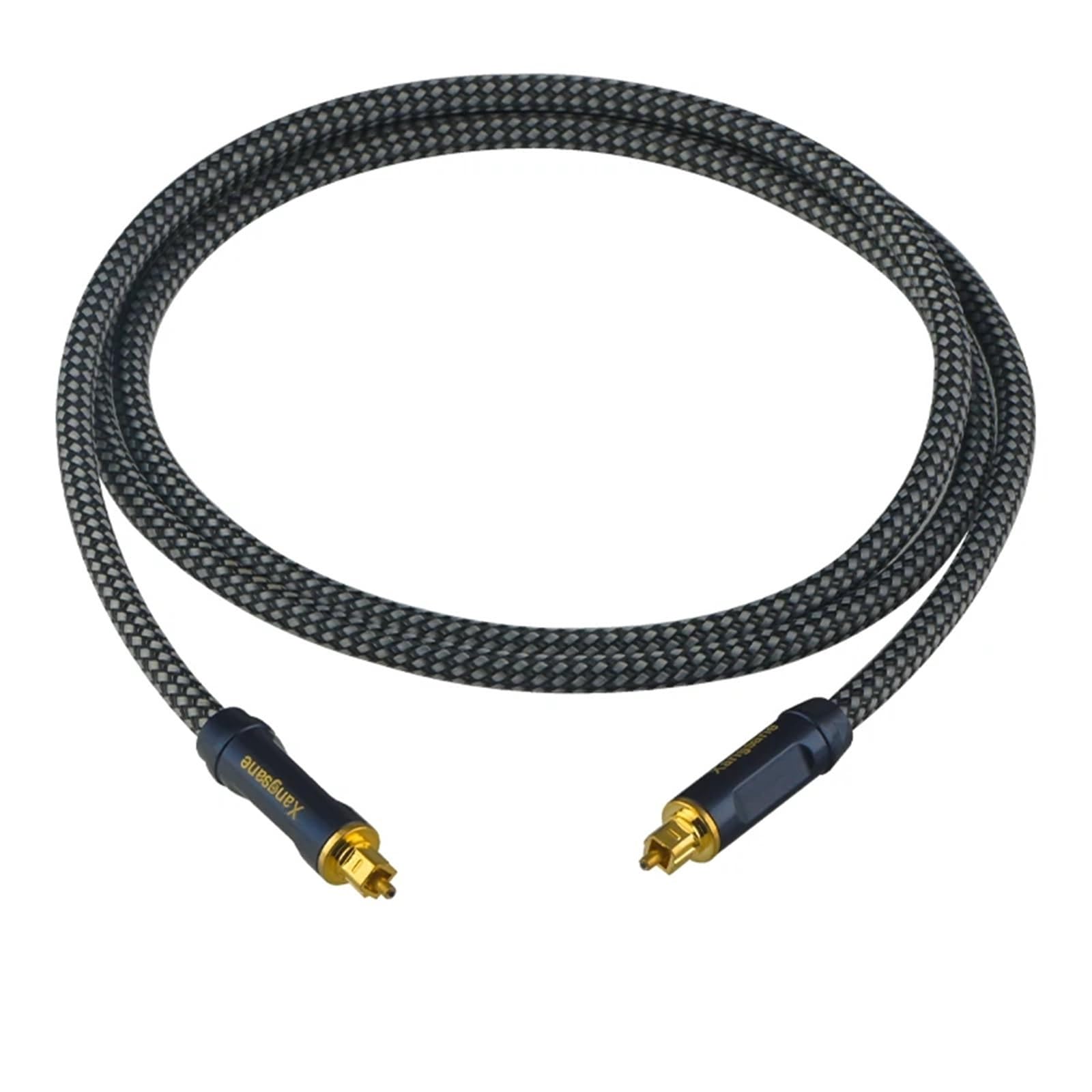 5.1 Cavo coassiale in Fibra Ottica Digitale HiFi for Amplificatore for Lettore Dvd Altoparlante Audio SPDIF for la casa(3-m)