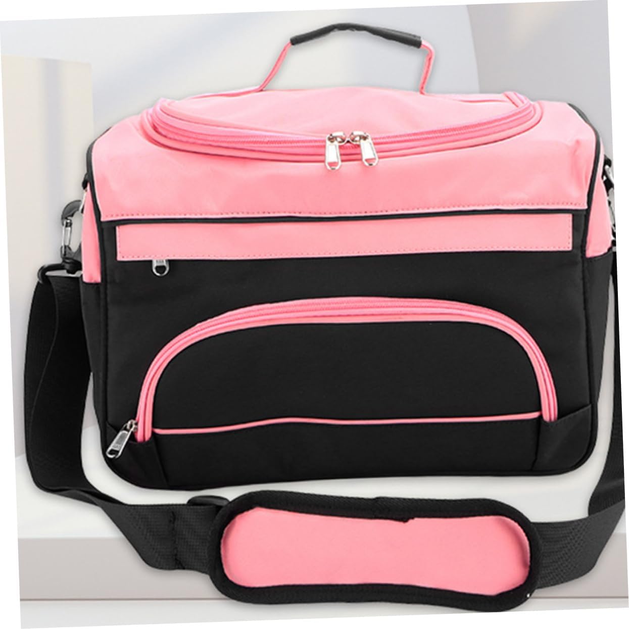 BESTYASH Multi-Purpose Barber Travel Bag for Stylists Large Capacity Hairdressing Tool Organizer Portable Oxford Makeup Case for Hair Tools and Accessories