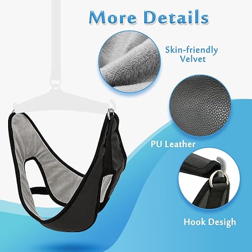 Miniatura 2 de Arnés de cuello para alivio del dolor, dispositivo de tracción cervical, hamaca para estirador de cuello, dispositivos portátiles de descompresión