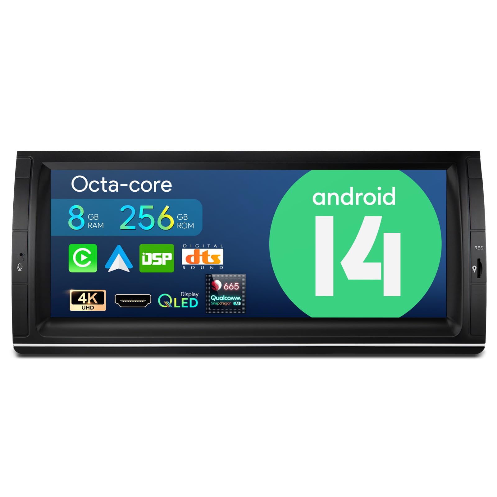 Amazon.com: XTRONS Car Stereo for BMW X5 E53, Android 14 Qualcomm