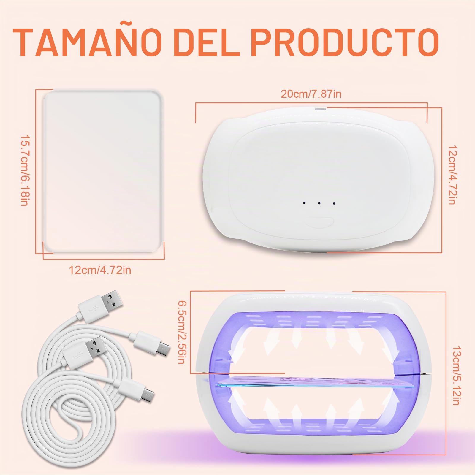 Lámparas de Curado UV de Resina de Doble Cara,Puede Utilizarse por Separado,Lámpara de Resinas UV de Curado Rápido de 36W con Pantalla LED,Para el Curado de Resinas,Fabricación de Joyas