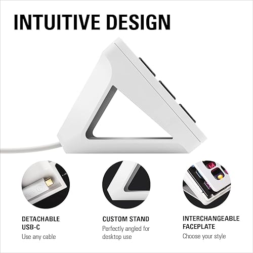 Miniatura 3 de Elgato Stream Deck MK2 Controlador de estudio 15 teclas macro activación de acciones en aplicaciones y software como OBS Twitch YouTube y más