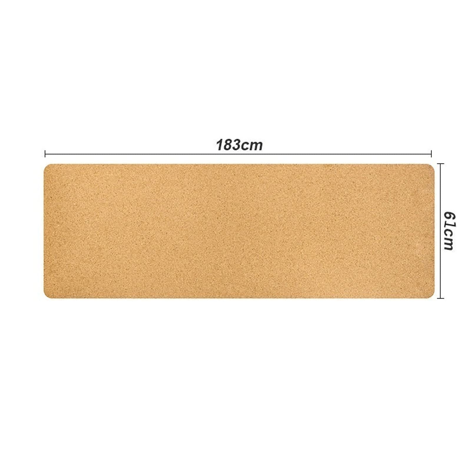 DieffematicYJD Esterilla Yoga Corcho natural TPE Mats de gimnasia de yoga Mats de gimnasio Pads de ejercicio que no se deslizan las alfombrillas de yoga absorben el sudor inodoro