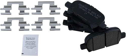 Miniatura 7 de TRQ Kit de rotor y pinza de freno de cerámica Posi trasero compatible con Avalon