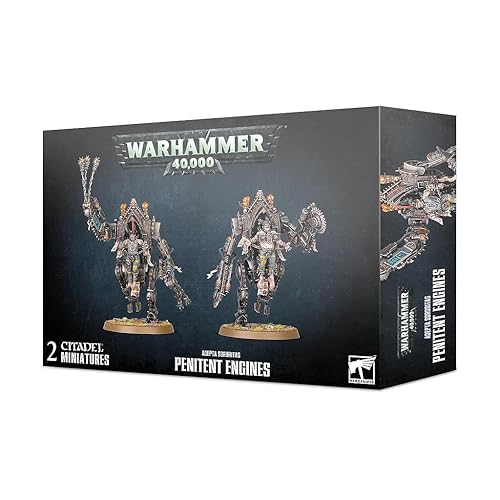 Games Workshop - Warhammer 40,000 - Adepta Sororitas Penitent Engines/Engines of Redemption, Schwarz
