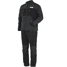 NORFIN Fleece suit POLAR LINE 2 GRAY - Warm and Comfortable - Mens Full-Zip - Jacket and Pants