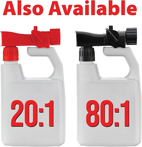 Miniatura 7 de Pulverizador de extremo de manguera – Proporción 100:1 – Reutilizable de 32 onzas, pulverizador multiusos para césped y jardín para fertilizante