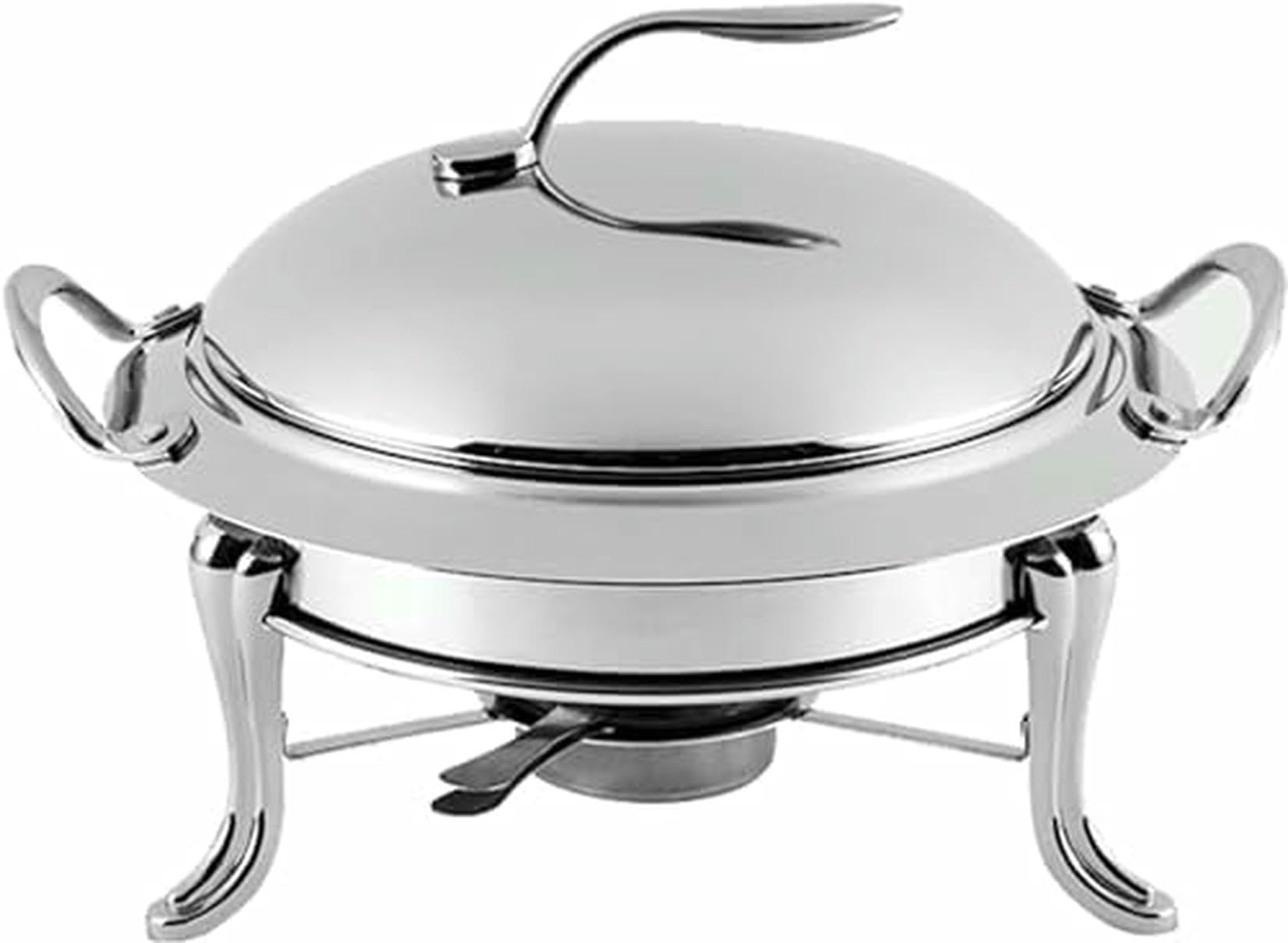 Plateau de chauffe buffet rond pour les banquets et grandes fêtes de cuisine